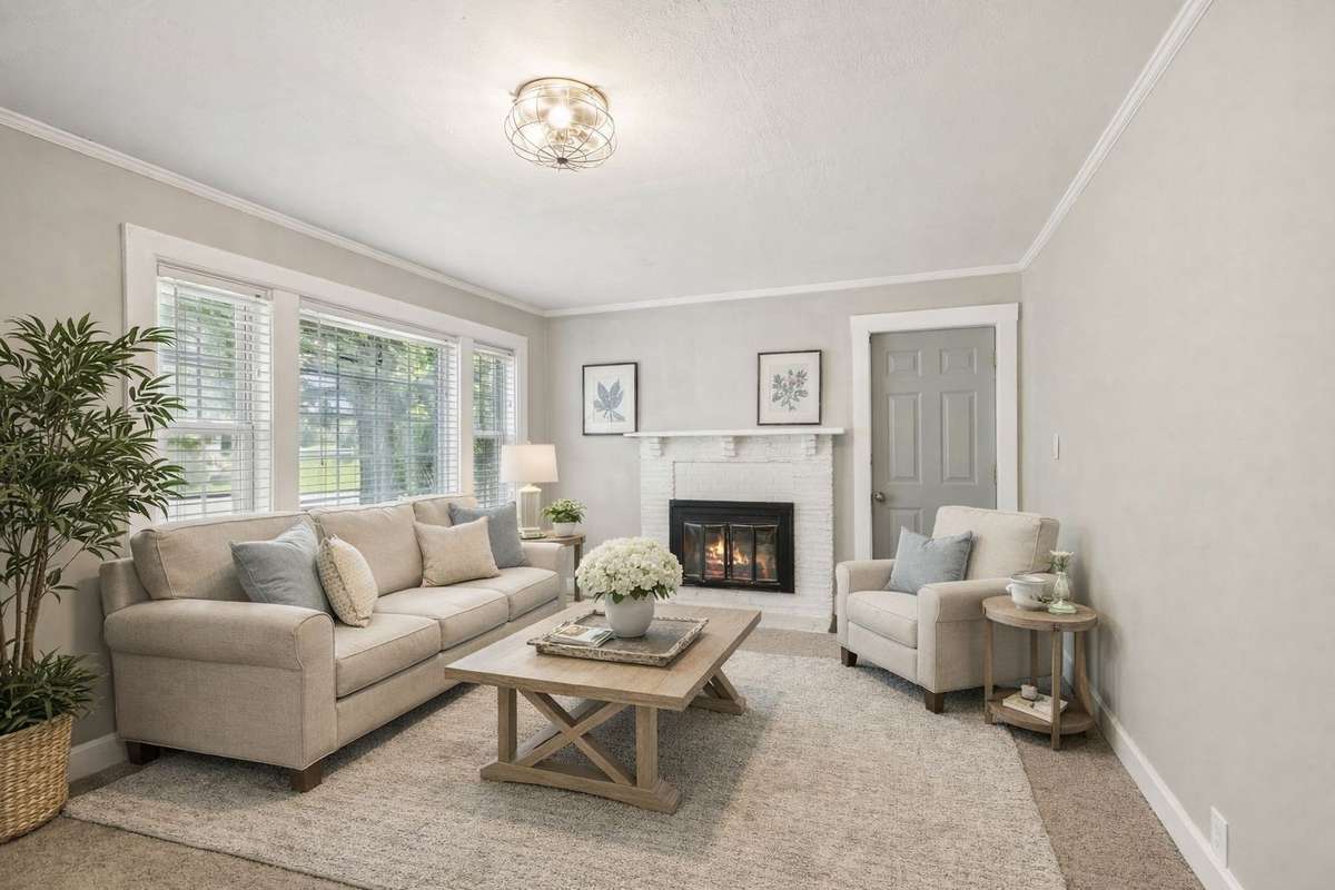 Staged Living Room