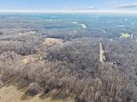 Aerial view of the property.
