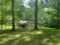 Back of home in the Spring.