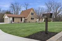 **Lawn virtually enhanced to show seasonal growth**