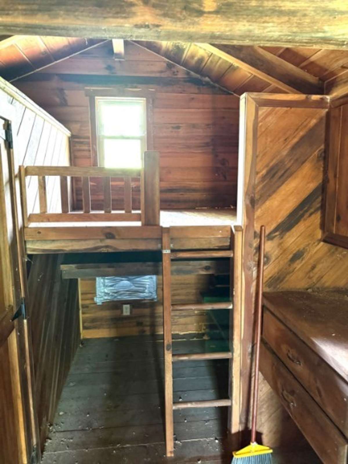 Bedrooms, upper is a loft
