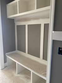 Drop Zone will all those storage cubbies...