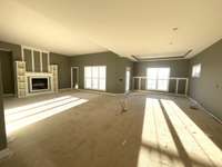 View as you enter from the garage area.   Walls are Gray Paint with White accents!!!