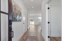 Foyer
(photos are of a staged model home)