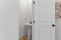 (photos are of a staged model home)