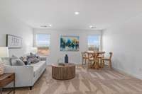 (photos are of a staged model home)