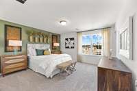 Secondary Bedroom 4
(photo is from a furnished model home in a different state- finishes and options will vary. See sales consultant for details for actual home)