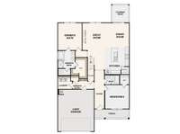 Structural layout first floor