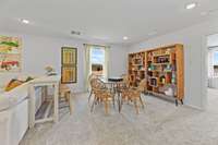 Upstairs Loft
(photo is from a furnished model home in a different state- finishes and options will vary. See sales consultant for details for actual home)