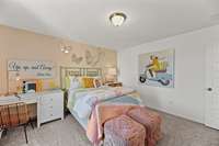 Secondary Bedroom 2
(photo is from a furnished model home in a different state- finishes and options will vary. See sales consultant for details for actual home)