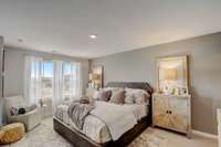 Photos are of our model home.  Some decorator items are not included.