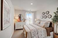 Photos are of our model home.  Some decorator items are not included.