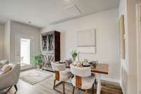 Photos are of our model home.  Some decorator items are not included.