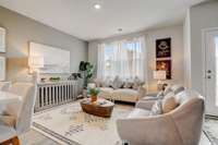 Photos are of our model home.  Some decorator items are not included.