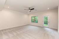 Huge bonus room on the basement level with access to the back yard.