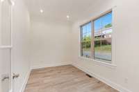 Home office on main level.