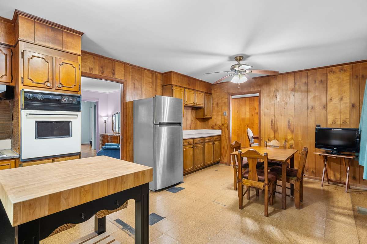 Kitchen with Breakfast area.