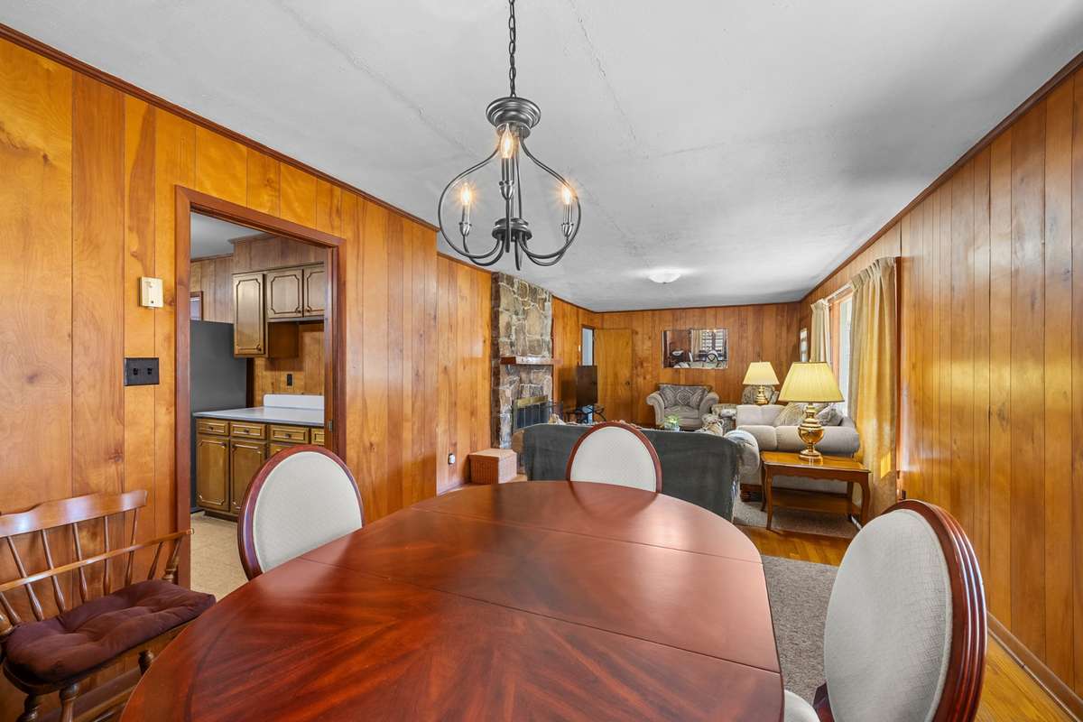 Dinning open to living room