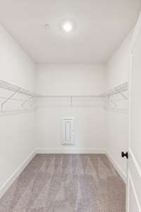Tired of having more stuff than places to put it? Your oversized walk-in closet would love to help! Actual photo of home.