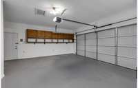 2 car attached garage