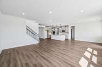 ***Photo from previously built home - options and colors may vary***

The open-concept layout of the "Jordan" allows for plenty of natural light as well.