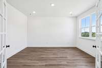 ***Photo from previously built home - options and colors may vary***

A 15' x 12' Flex Space/Study is located at the front of the "Jordan" providing the perfect space for a formal dining room to host dinner parties.