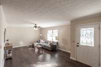 As you step inside you are greeted by renovated & updated spaces!