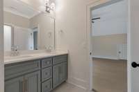 Double Vanities in Guest Bath