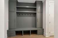 Built In Drop Zone located by Garage