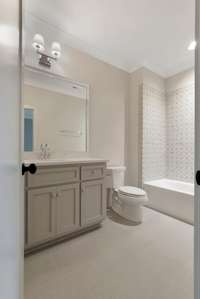 Guest Bath w/ Tile Surround