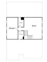 2nd Story Floor Plan