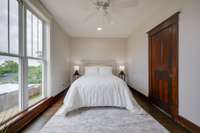 Guest Bedroom w/ View toward Downtown Dickson