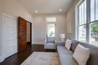 PRIVATE Entrance w/ Transom to Wrap Around Porch