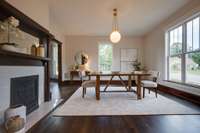 The Original Charm + Historical Significance was Left Intact...with each Piece of Trim, Woodwork + Doors Numbered, Removed, Refinished + Rehung