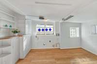 Utility room addition with washer & dryer hookups. 2021 water heater