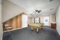 The main level bonus room/flex room.