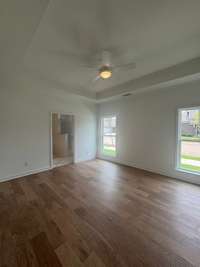 Main level primary bedroom
Previously built home, options and selections may vary