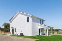 Photo of similar, staged model home. You will LOVE your covered back patio!