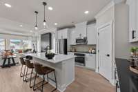 Representative photo of Harrison Model, not actual home. Features, colors, and finishes may vary from the actual home being built.