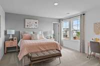 Representative photo of Columbus Model, not actual home. Features, colors, and finishes may vary from the actual home being built.