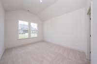 Vaulted 2nd bedroom down