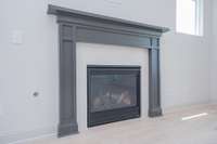 Gas fireplace