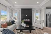 Representative photo of Harrison Model, not actual home. Features, colors, and finishes may vary from the actual home being built.