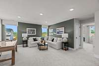 Representative photo of Harrison Model, not actual home. Features, colors, and finishes may vary from the actual home being built.