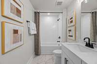 Representative photo of Harrison Model, not actual home. Features, colors, and finishes may vary from the actual home being built.