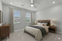 Bedroom 2 Virtually Staged