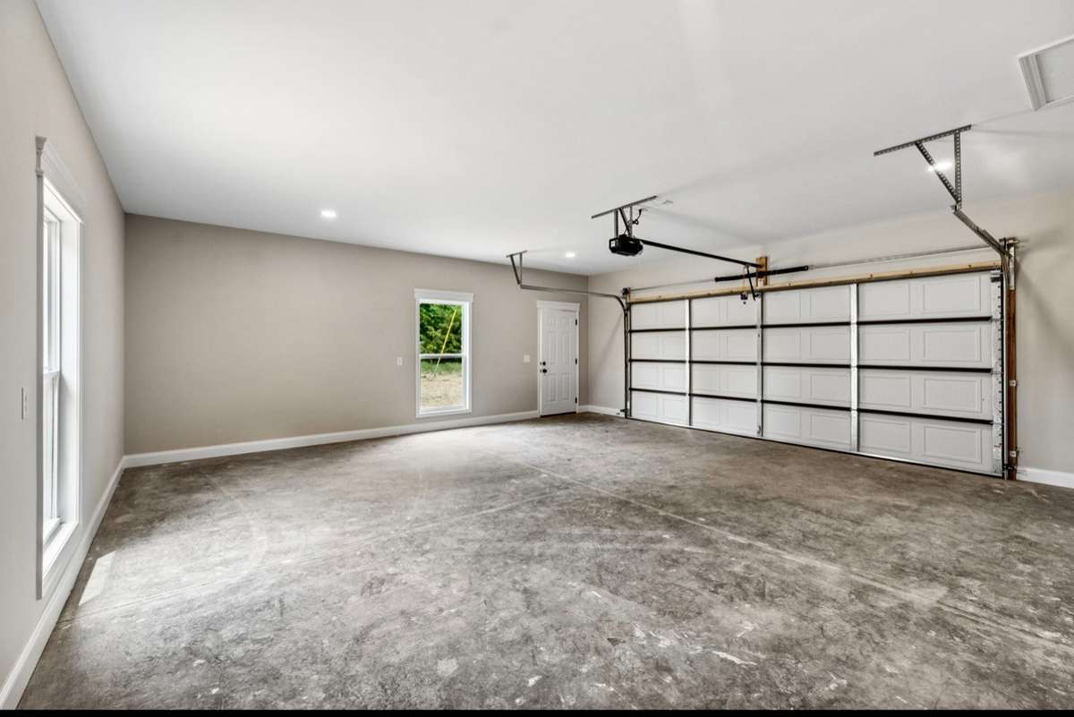 Double Car Garage with side entrance
