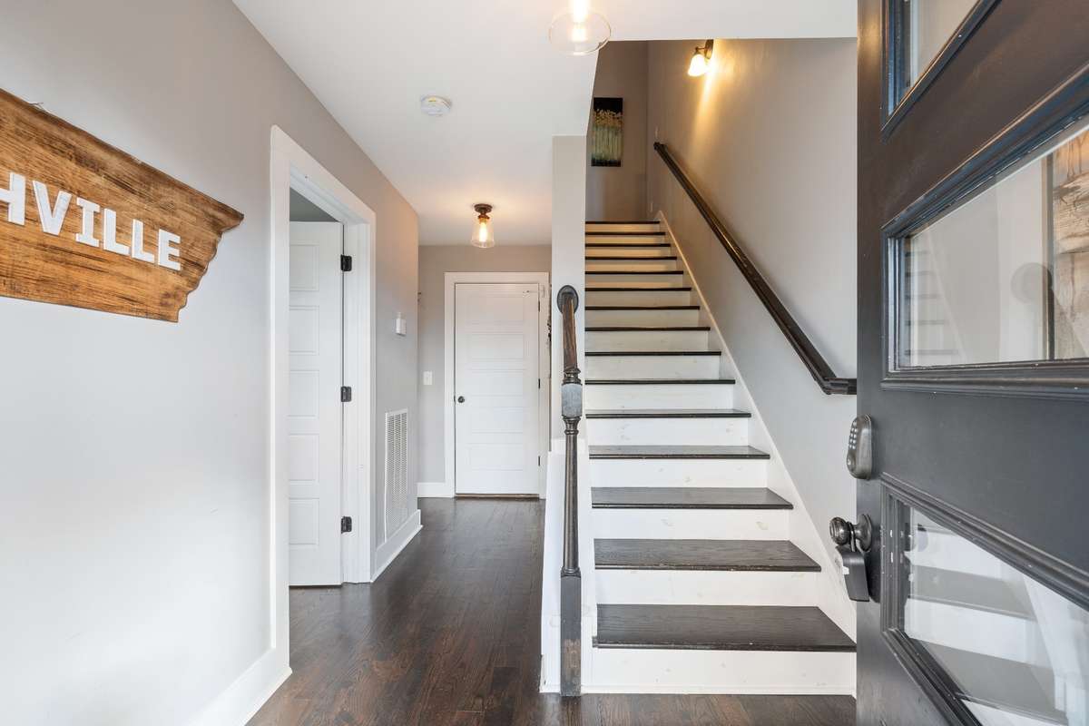 Entryway from the front porch