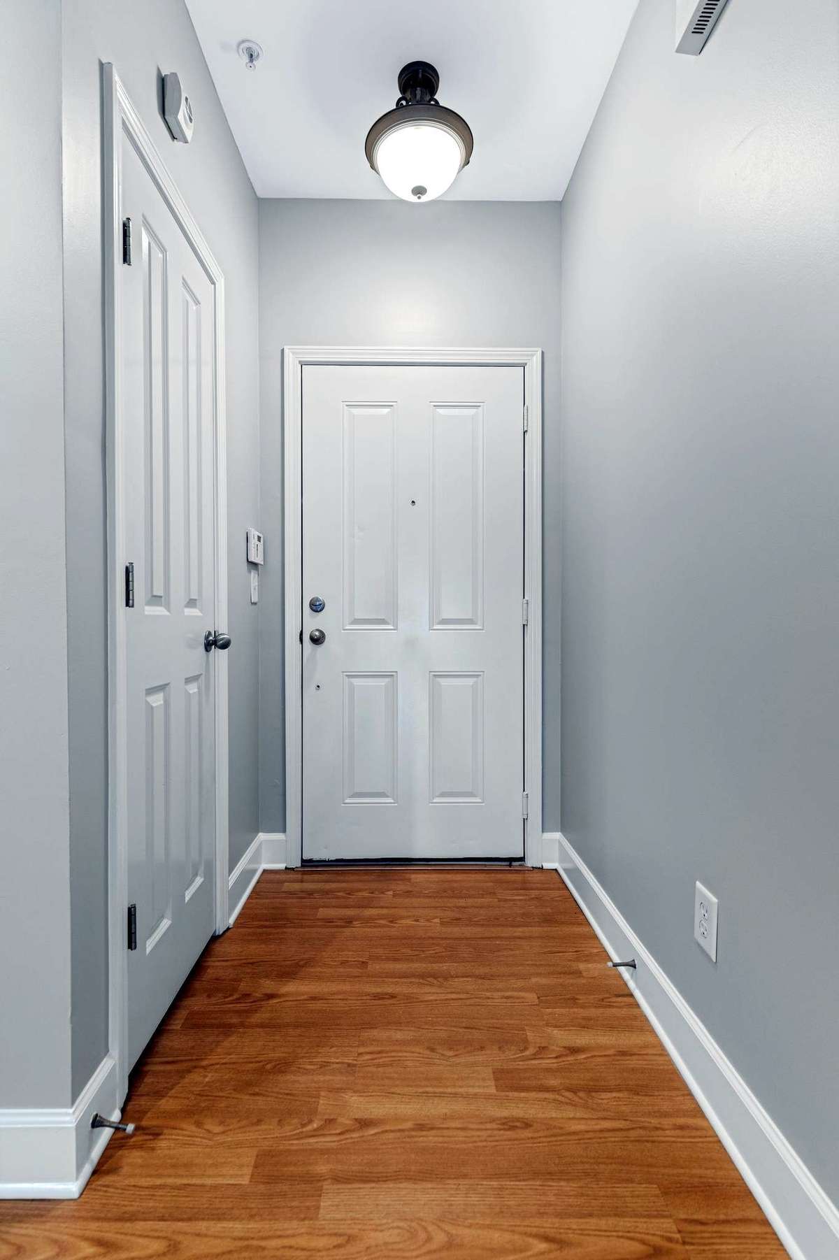 What a great entry hall in this home.