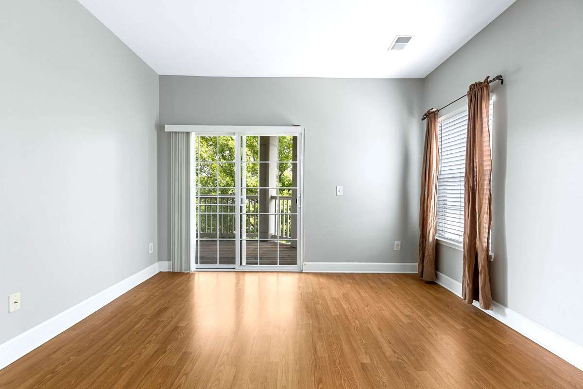 The primary suite (and living room) each open directly onto a private balcony.